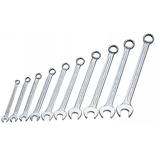 Image of Draper 3024 S10AF Elora Long Imperial Combination Spanner Set, 10 Pieces