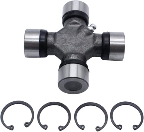 Image of TAKPART 1 PC Rear Propshaft Universal Joint Cross 92mm Compatible for Nissan Navara D40 Pick Up 2.5dci (05/2005-2015) YD25DDTI Spider Kit N4238