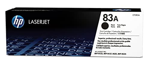 Image of HP CF283A 83A Original LaserJet Toner Cartridge, Black, Single Pack