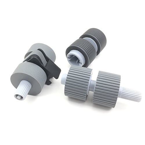 Image of OKLILI PA03338-K011 PA03576-K010 PA03338-K010 Pick Roller + Brake Roller Pickup Roller Compatible with Fujitsu fi-6750 fi-6750S fi-6770 fi-6670 fi-5750C fi-5650C fi-5750 fi-5650