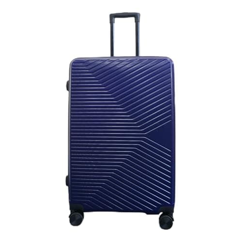 Image of Infinity Large Suitcase 28" Lightweight Hard Shell Luggage 4 Wheel Spinner Hard Shell Check in Luggage for 23kg Navy Blue