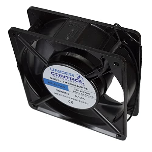 Image of UCI 120mm Cooling Fan 240V Fan 120 x 38mm AC Axial Cooling Fan Dual Ball Bearing Brushless Cooling Fan For Ventilation Exhaust Fan Replacement