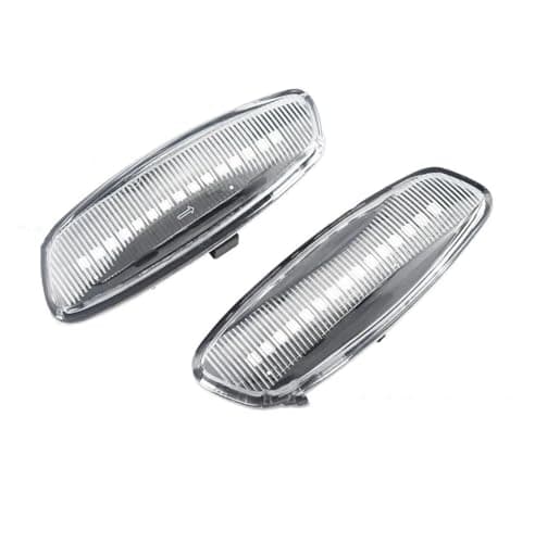 Image of CMBMHGETEE Mirror Indicator Light Lamp 2 Pieces For Peugeot For 308 For 207 For 3008 For 5008 Led Dynamic Side Marker Turn Signal Light Sequential Blinker(Dynamic Crystal Type)