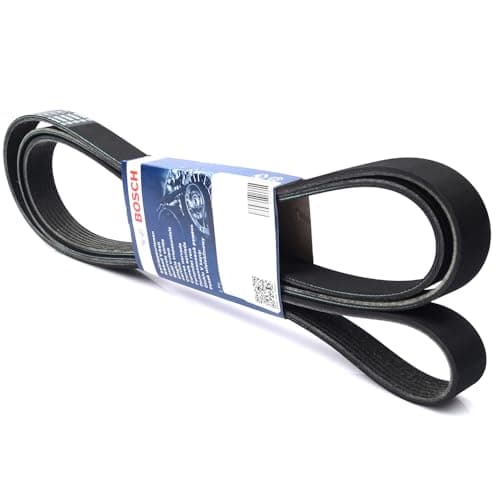 Image of ROBUST Bosch Fan Drive Belt Without Air Con for Ford Transit Mk7 2.4 RWD 1376751 7PK2683 1440086 6C1Q-6C301-GB 2006-2014