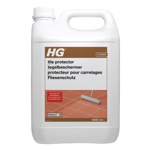 Image of HG Tile Protector, Shine, Seal & Protection for All Types of Stone Floor Tiles, Flagstones & Slate, Anti Slip Formula, Protective Coating Finish – 5L