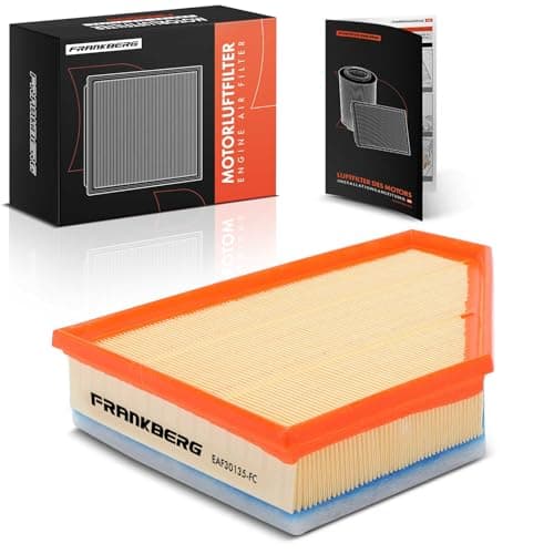 Image of Frankberg Engine Air Filter Diesel Compatible with D3 Estate E91 2.0L 2008-2013 1 Series E81 116-123 2.0L 2006-2011 3 Series E90 316-335 2.0L-3.0L 2004-2011 Replace# 13717797465