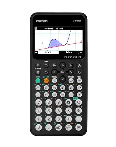 Image of Casio fx-CG100 color graphic calculator (UK version) – update from previous model fx-CG50