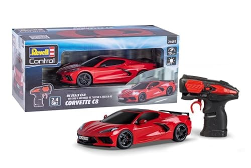 Image of Revell Control 24697 RC Scale Car Corvette C8 I With Precise 2.4GHz Control I1:24 Scale I 19.8cm in length