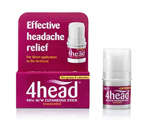 Image of 4 Head Levomenthol Stick for Headache Relief, 3.6 g
