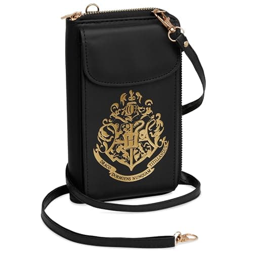 Image of Harry Potter Shoulder Bag for Phone Crossbody Hogwarts Mobile Phone Bag Wallet Girls Teens with Card Slots Gifts for Girls