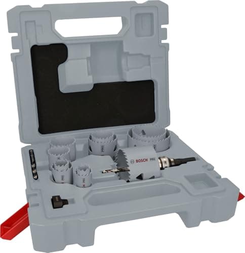 Image of Bosch 15x PRO Multi Material Hole Saw Set (for Softwood, Drywall, Diameter 20-76 mm, Professional Accessories Drill/Screwdriver)