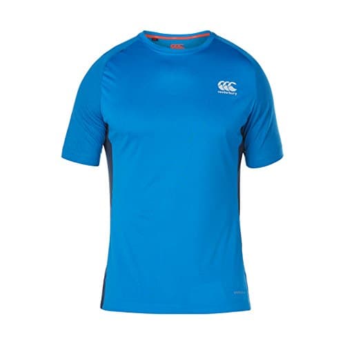 Image of Canterbury Men's Vapodri+ Superlight Small Logo Training T Shirt - Skydiver Marl, Small