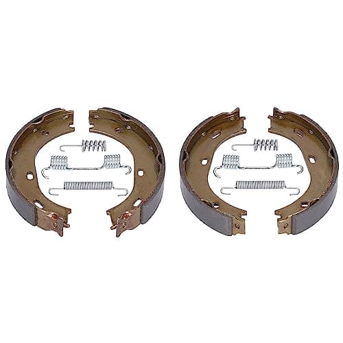 Image of febi bilstein 08324 Brake Shoe Set for parking brake, with additional parts, pack of two