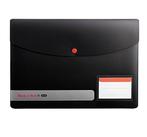 Image of Elba Black n' Red Popper Wallets (Pack of 5) 400051532