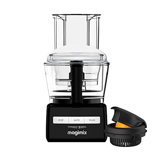 Image of Magimix 3200XL Premium Food Processor With Citrus Press - 2.6L BPA-Free Bowl, Professional Quality Ultra-Sharp Blades, Quiet Energy Efficient 650W Motor With 30 Year Guarantee - Black