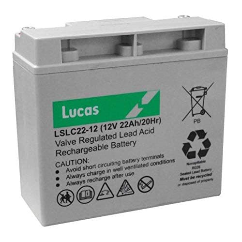 Image of Caddymatic by LUCAS 12 volt 22ah 18 Hole Golf Battery