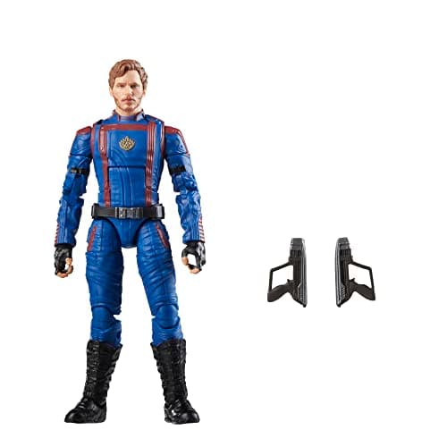 Image of Marvel Legends Series Star-Lord, Guardians of The Galaxy Vol. 3 6-Inch Collectible Action Figures, Toys for Ages 4 and Up