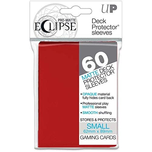 Image of Ultra Pro - Eclipse small Pro Matte (60 pack) - Apple Red