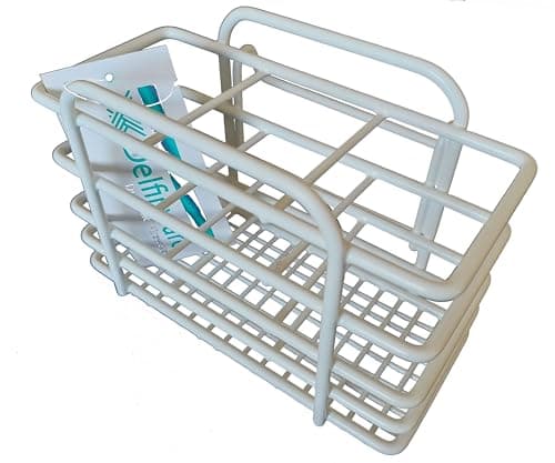Image of Delfinware Cutlery Drainer Cutlery Drainer (2560) Manufactured in the UK (White)