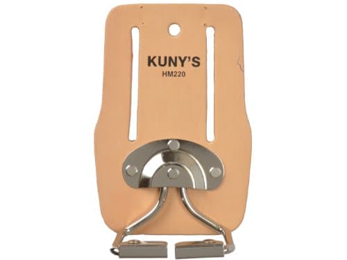 Image of Kuny's KUNHM220 Leather Snap in Hammer Holder, Brown