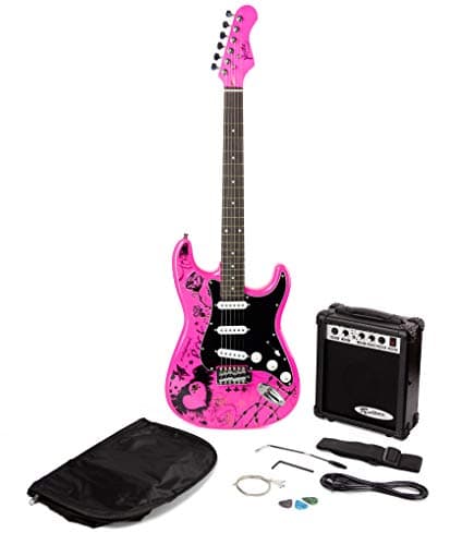 Image of Jaxville Electric Guitar Pack - Pink Punk.