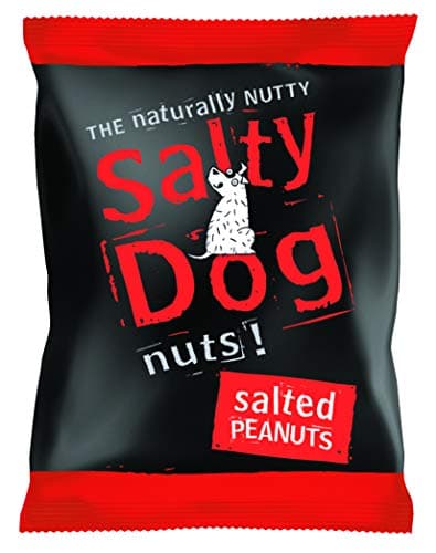 Image of Salty Dog Salted Peanuts 24 x 45g packets on pub card 4500