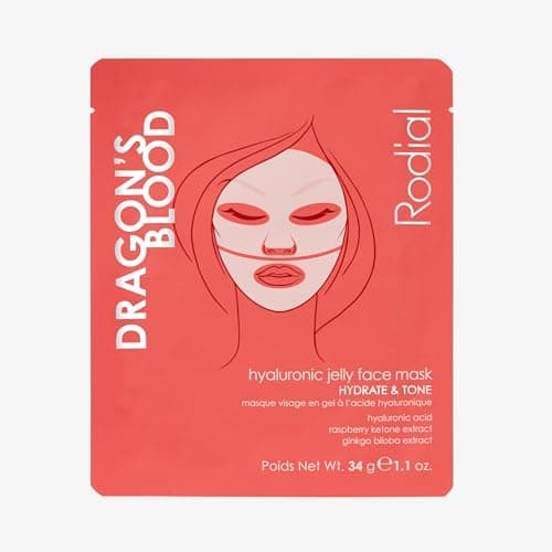 Image of RODIAL Dragon's Blood Hyaluronic Jelly Face Mask | 34g (1 Pack)
