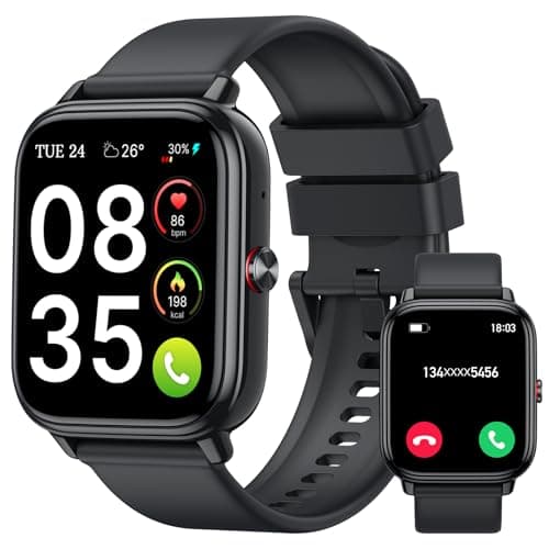 Image of Smart Watch for Men Women, 2026 Smart Watch 20 Days Battery, Answer Dial Call Smartwatch 1.83" Fitness Trackers with Heart Rate/Sleep/Fitness Monitor IP68 Waterproof Activity Tracker for Android iOS