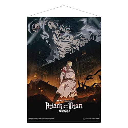 Image of BANDAI MODEL KIT Attack ON Titan : THE Final Season - Visual 1 - Wallscroll 50X70cm