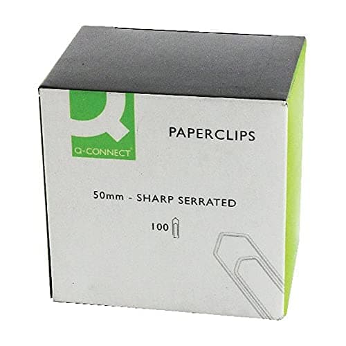 Image of Q Connect 50 mm Giant No Tear Paperclip (Pack of 1000)