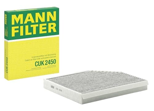 Image of MANN-FILTER CUK 2450 Cabin Air Filter - Pollen Filter with Activated Carbon - for Cars + Transporters