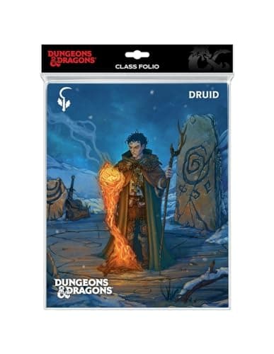 Image of Ultra Pro - Dungeons & Dragons - Class Folio With Stickers - Druid