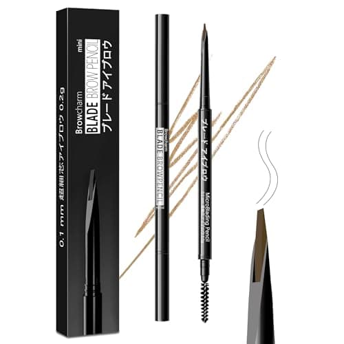 Image of Maksure Micro Eyebrow Pencil for Women,0.1mm Ultra-Fine Mechanical Pencil,Draws Tiny Brow Hairs and Fills in Sparse Areas and Gaps,Makeup Brow Definer Waterproof,Lasting,0.2g (03 Light Brown)