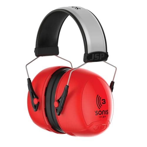 Image of Sonis3 Extra Visibility Adjustable Ear Defenders 37dB SNR (JSP AEB040-0B1-E00)