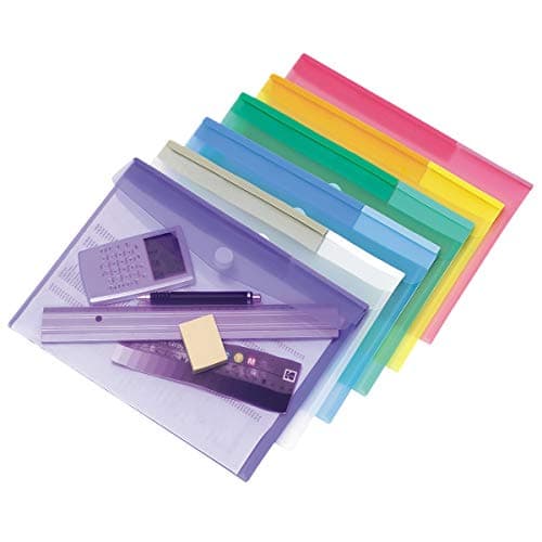 Image of Tarifold A4 Envelope - Assorted Colours (Pack of 12)