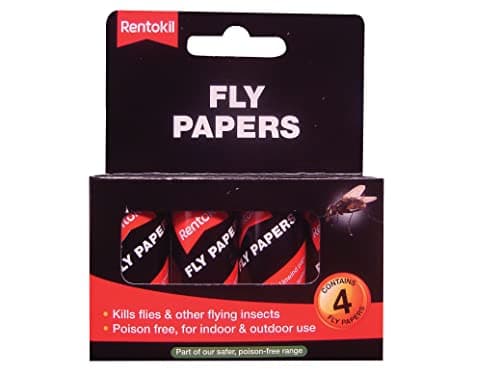 Image of Rentokil FF63 Flypapers 4 Pack