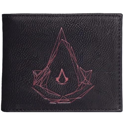 Image of Assassin's Creed Bifold Wallet, Black, Standard Size