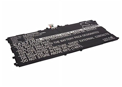 Image of CS-SGP600SL Battery 6600mAh compatible with [Samsung] Galaxy Note 10.1, Galaxy Note 10.1 2014, Galaxy Note 10.1 2014 Edition, Galaxy TabPRO 10.1, Galaxy TabPRO 10.1 LTE-A 32GB, Galaxy TabPRO 10.1 TD-