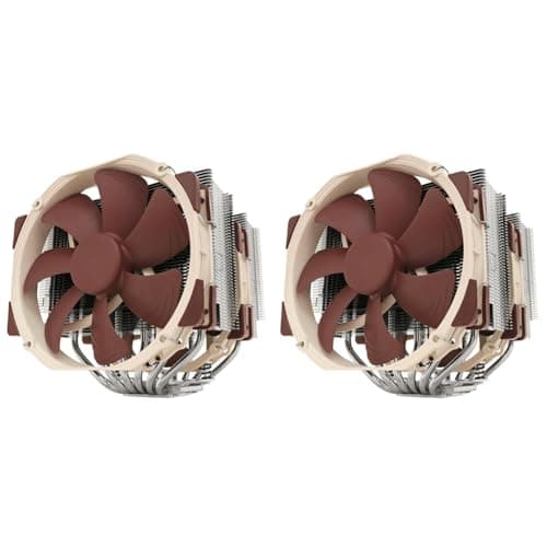 Image of Noctua NH-D15 SE-AM4, Premium Dual-Tower CPU Cooler for AMD AM4 (Brown) (Pack of 2)