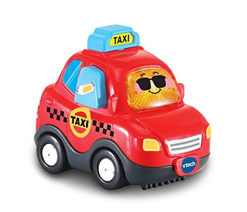 Image of VTech Toot-Toot Drivers Taxi - Interactive Toddlers Toy for Pretend Play with Lights and Sounds - Suitable for Boys & Girls 12 Months, 2, 3, 4 plus Years, English Version