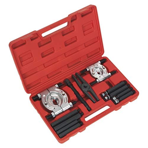 Image of Sealey Ps984 Double Mechanical Bearing Separator/Puller Set 12Pc