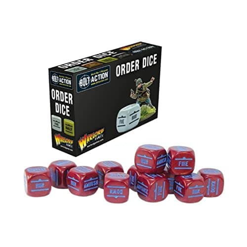 Image of Maroon Order Dice for Bolt Action