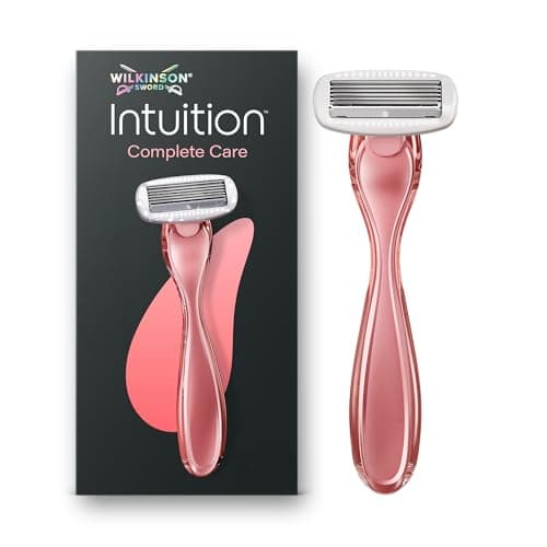 Image of Wilkinson Sword Intuition Complete Care Razors for Women, Hydra-Boost Serum, 1 Women’s Razor Handle and 1 Blade Refill