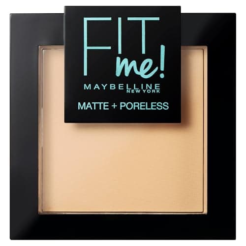 Image of Maybelline Matte Setting Powder, Fit Me! Matte & Poreless Translucent Setting Powder, Oil Control, Blends Smoothly & Evenly, Natural Finish, Long Wearing, Pore Minimizing, 115 Ivory