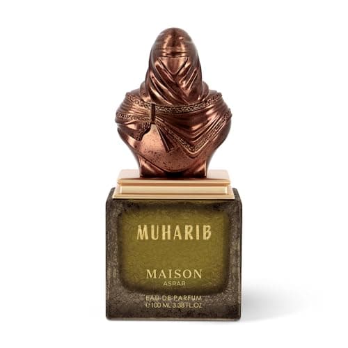 Image of Maison Asrar | Muharib Eau de Parfum 100ml | Fresh Lemon, Bergamot, Lavandin & Cinnamon Notes | Warm Cashmere with Tonka, Jasmine & Tobacco