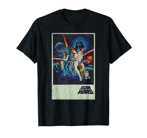 Image of Star Wars A New Hope Poster T-Shirt