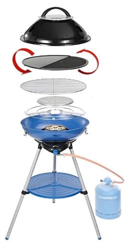 Image of Campingaz Party Grill 600 Camping Stove, All in One portable Camping BBQ,Blue,Ø 52 x 43 cm