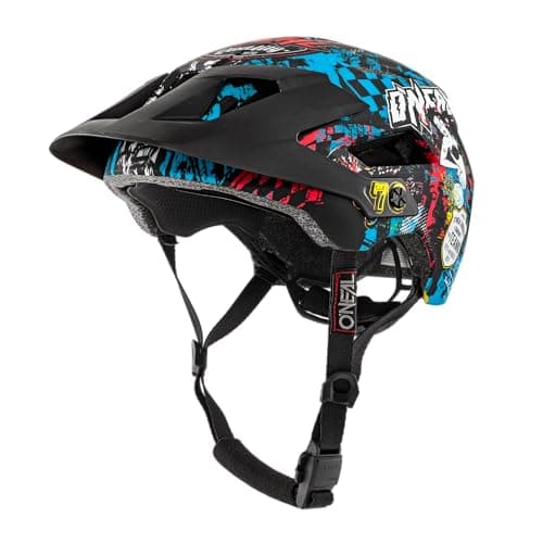 Image of O'NEAL | Mountainbike-Helmet | Enduro Trail Downhill MTB | Polycarbonate construction, sweat absorbing lining, safety standard EN1078 | Helmet Defender 2.0 Wild | Adult | Multi | Size L XL