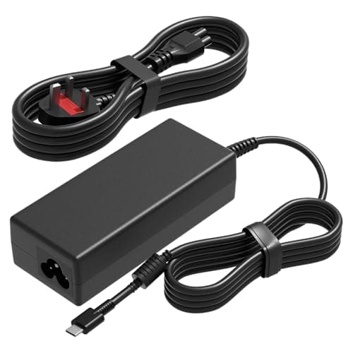 Image of 65W USB C Charger for Samsung Galaxy Book 2 360/4 360/4 Edge/Ion/Flex/Chromebook 4/4+/Plus/Go 15.6” 13.3” Notebook 7 9 Pen/Pro/Spin Laptop