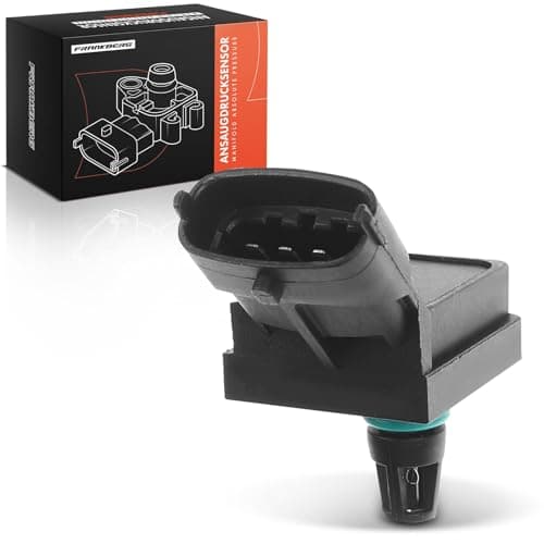 Image of Frankberg Intake Manifold Pressure Sensor 4-Pin Compatible with Focus II DA DP HCP 2.5L 2009-2011 S80 II 124 2.0L-3.0L 2006-2019 R.a.n.g.e R.o.v.e.r III L322 5.0L 2009-2012 Replace# 8012256